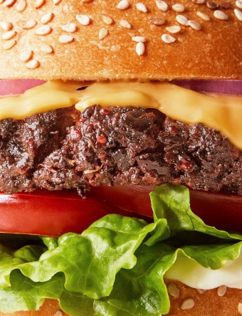 Veggie beachburger