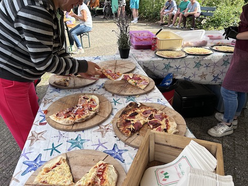 mobiele pizzabakker
